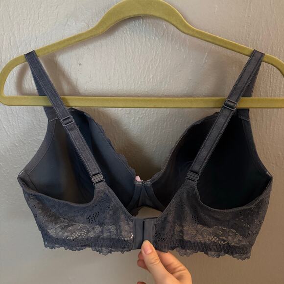 VICTORIA'S SECRET Dream Angels Lined Demi Bra in Light Blue Size 38DD casual - Picture 4 of 5